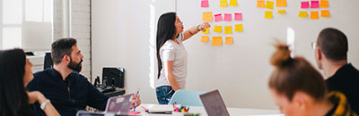 Consultant planning how to sell and get paid for professional services